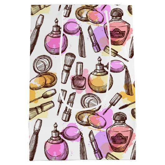 Makeup Perfume Beauty Gift-tas Medium Cadeauzakje (Achterkant)