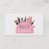 Makeup Pouch Makoverse Visitekaartjes (Voorkant)