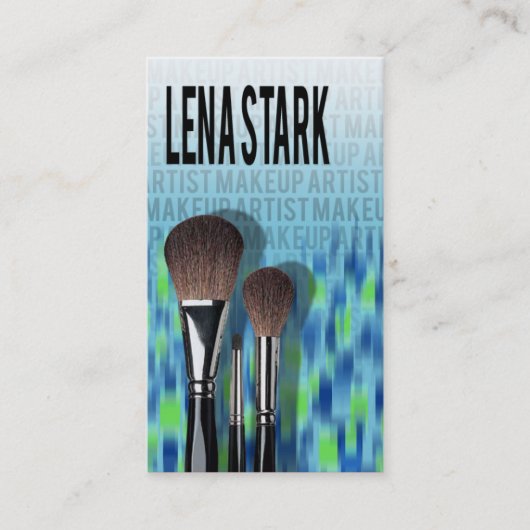 Makeup Pro I - Makeup Artist Cosmetoloog Visitekaartje (Voorkant)