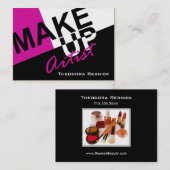 Makeup Pro III Cosmetica Artist chubby Visitekaartje (Voorkant / Achterkant)