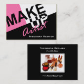 Makeup Pro III Cosmetica Artist chubby Visitekaartje (Voorkant / Achterkant)