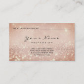 Makeup Roos Gold Lashes Extension Studio Confetti Afsprakenkaartje (Achterkant)