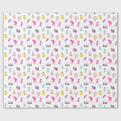 Makeup, Salon, Beauty, Grooming Products Cadeaupapier (Vlak)