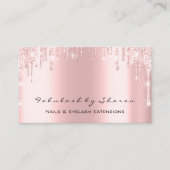 Makeup SPA Eyelash Roosterse nagelriemen Visitekaartje (Voorkant)