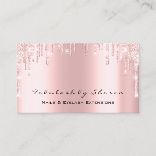 Makeup SPA Eyelash Roosterse nagelriemen Visitekaartje (Voorkant)