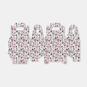 Makeup Sticker Pattern Bedankdoosjes (Uitgevouwen)