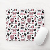 Makeup Sticker Pattern Muismat (Met muis)