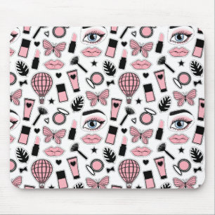 Makeup Sticker Pattern Muismat
