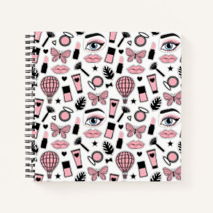 Makeup Sticker Pattern Notitieboek