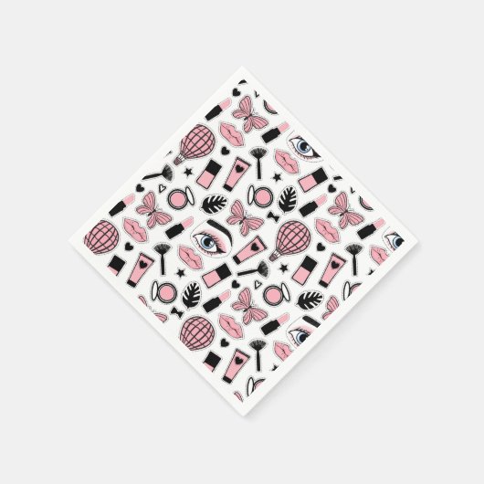 Makeup Sticker Pattern Servet (Hoek)