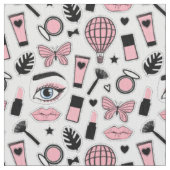 Makeup Sticker Pattern Stof (Close Up)