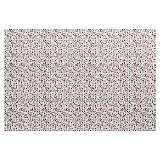 Makeup Sticker Pattern Stof (Yard (91,4 cm))