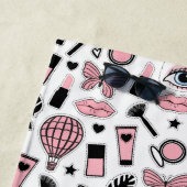 Makeup Sticker Pattern Strandlaken (In situ)