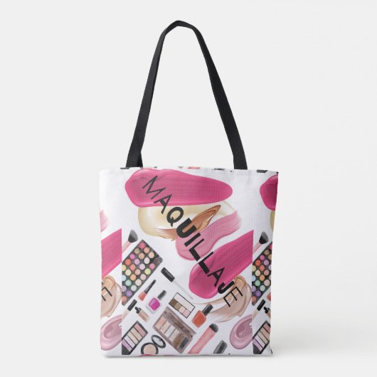 makeup tote bag (Achterkant)