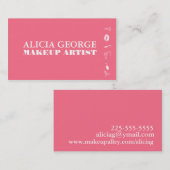 Makeup Visitekaartje (Voorkant / Achterkant)