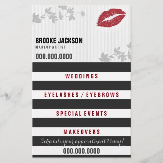 Makeup - voor alle gelegenheden - Flyer (Voorkant)