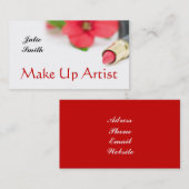 MakeUpArtist-Visitekaartje Visitekaartje (Voorkant / Achterkant)