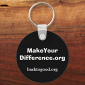 MakeYourDifference.org sleutelhanger (Voorkant)