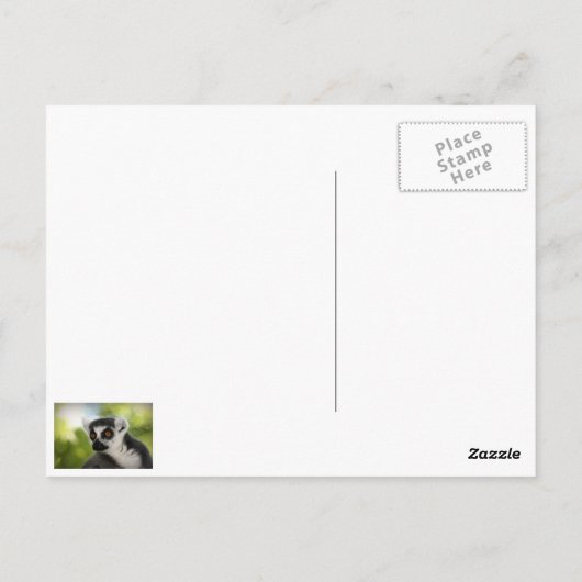 Maki Briefkaart (Achterkant)