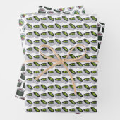 Maki Japanese Food Sushi Rolls Spicy Tuna Avocado Inpakpapier Vel (In situ)