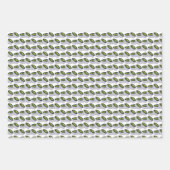 Maki Japanese Food Sushi Rolls Spicy Tuna Avocado Inpakpapier Vel (Voorkant)