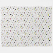 Maki Nigiri Wasabi Chopsticks Soy Sauce Sushi Set Fleece Deken (Voorkant (Horizontaal))