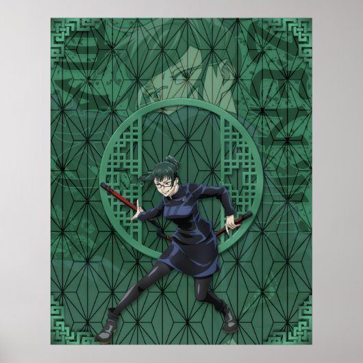 Maki Zen'in Poster (Voorkant)