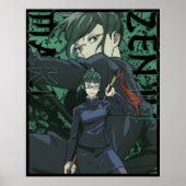 Maki Zen'in Poster (Voorkant)