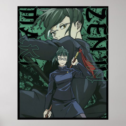 Maki Zen'in Poster (Voorkant)