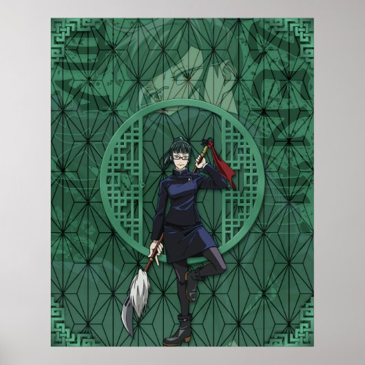 Maki Zen'in Poster (Voorkant)