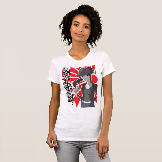 Makiko- Trace Conner Book Series Fan Art T-shirt (Voorkant volledig)