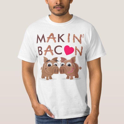 Makin' Bacon T-shirt (Voorkant)