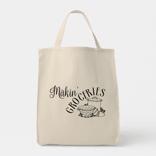 Makin Groceries Southern Fun Tote Bag (Achterkant)