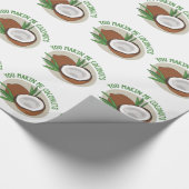 Makin Me Coconuts Cadeaupapier (Hoek)