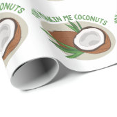 Makin Me Coconuts Cadeaupapier (Rol Hoek)
