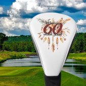 Making 60 Kijk Goed 60e Verjaardag Rustiek Boho Golfheadcover