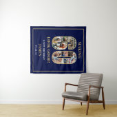 Making 60 Look Good Photo Collage 60th Birthday  Wandkleed (In Situ (horizontaal))