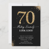 Making 70 Look Good Birthday Kaart (Voorkant)