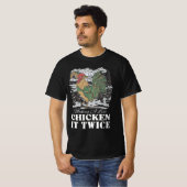 Making A List Chicken It Twice T-shirt (Voorkant volledig)