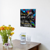 "Making a Statement" Folie Print Wall Art (Laag (Keuken))