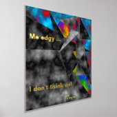 "Making a Statement" Folie Print Wall Art (Laagn)