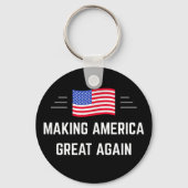Making America Great Again Sleutelhanger (Achterkant)