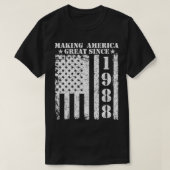 Making America Great Since 1988 Birthday Pullover  (Design voorkant)