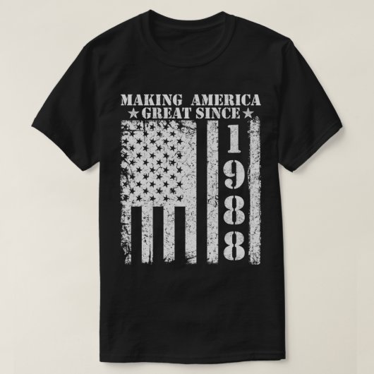 Making America Great Since 1988 Birthday Pullover  (Design voorkant)