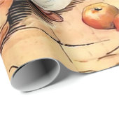 "Making Apple Cider" van Beatrix Potter Cadeaupapier (Rol Hoek)