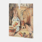 "Making Apple Cider" van Beatrix Potter Glas Ornament (Voorkant links)