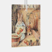 "Making Apple Cider" van Beatrix Potter Glas Ornament (Voorkant Rechts)