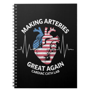 Making Arteries Great Again Hartkatheterisatielab  Notitieboek