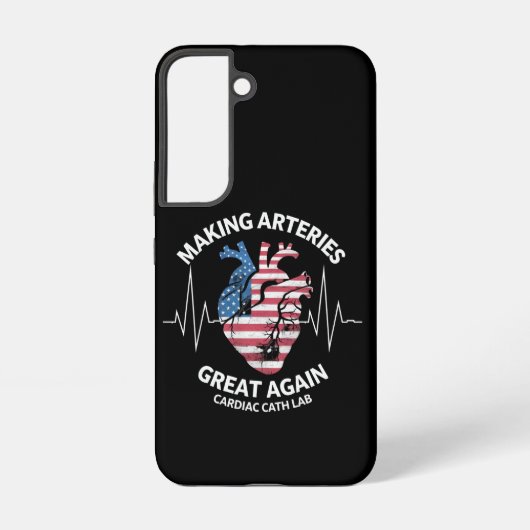 Making Arteries Great Again Hartkatheterlab  Samsung Galaxy Hoesje (Achterkant)
