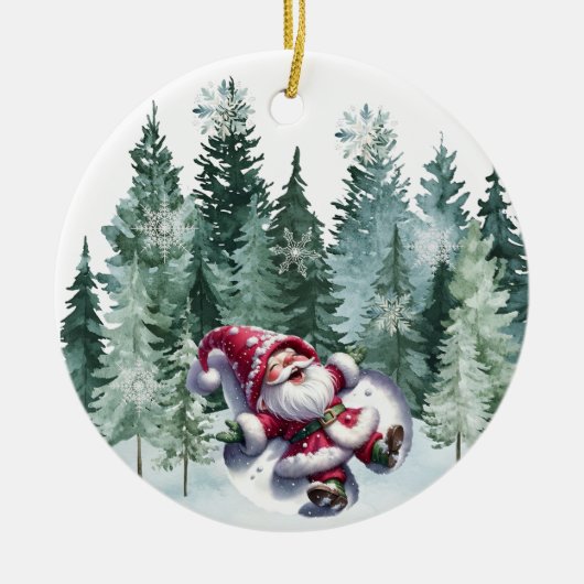 Making Christmas Gnome Angels Ornament (Voorkant)